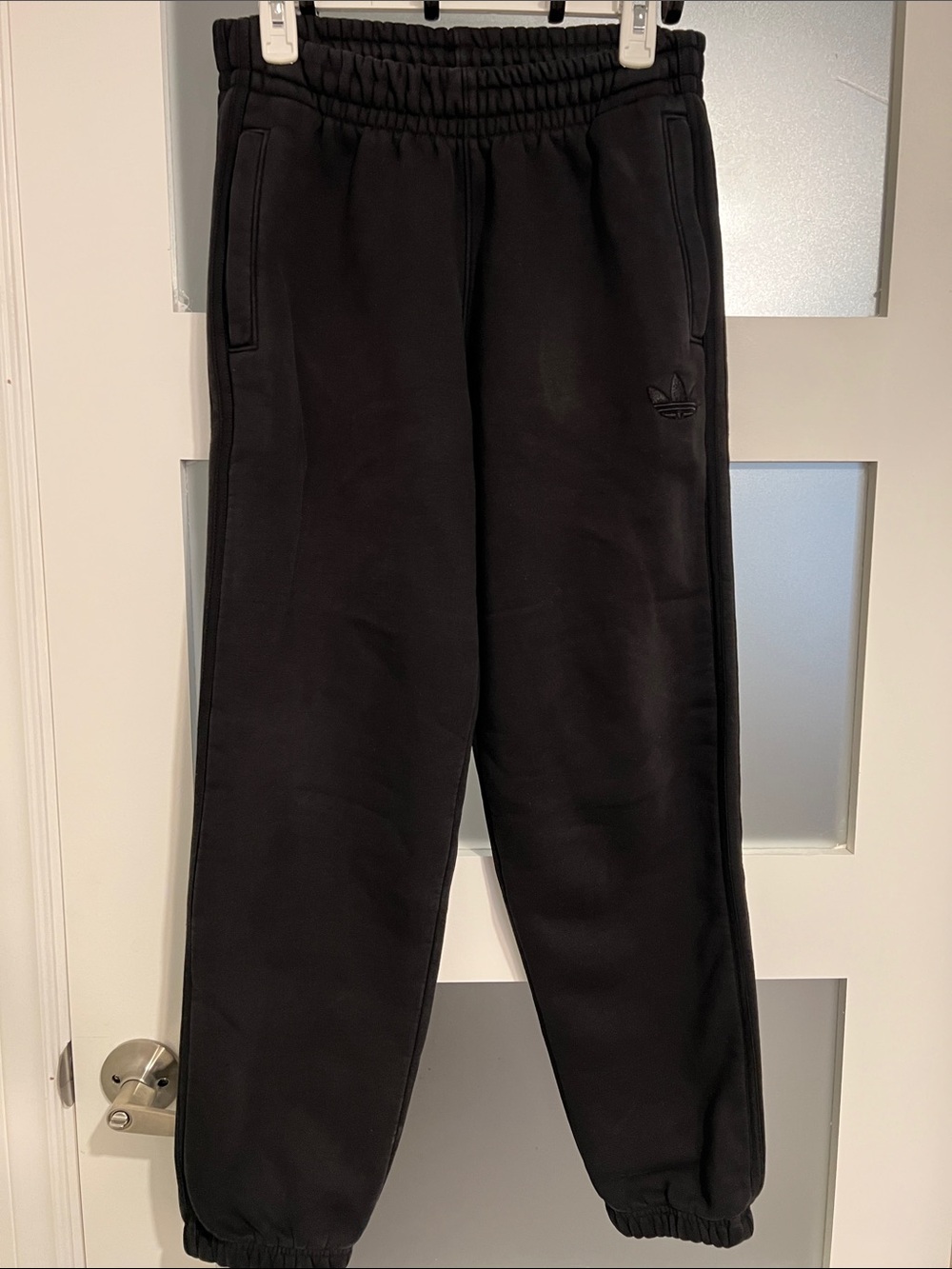 Adidas Men's Black Jogger Sweatpants